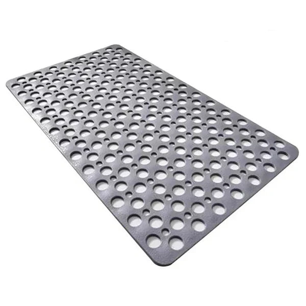 Shower Mat Textured Non-Slip Suction Backing Water-Drain Design