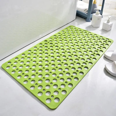 Shower Safety Mat Non-Slip Suction Cups Drainage Holes