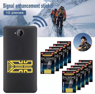 Signal Booster Sticker Adhesive Backing 3-Pack