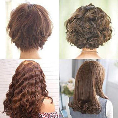 Silicone Hair Curlers Heat-Free Medical-Grade Hypoallergenic 10-Pack