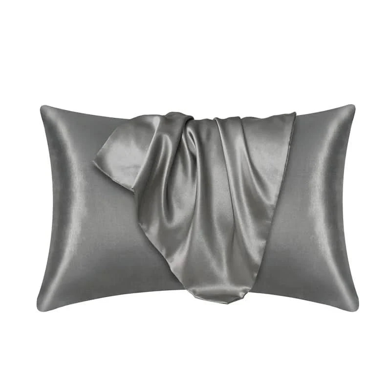 Silk Pillowcase Mulberry Silk 22 Momme Breathable Zipper Closure