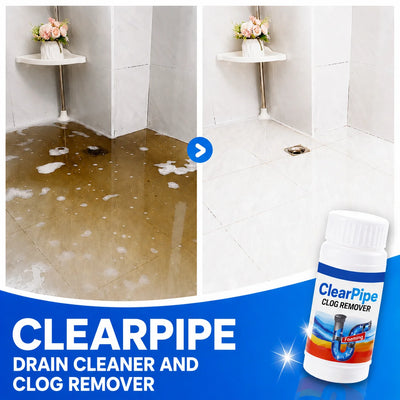 Sink & Drain Cleaner Foaming Powder Dissolves Deposits
