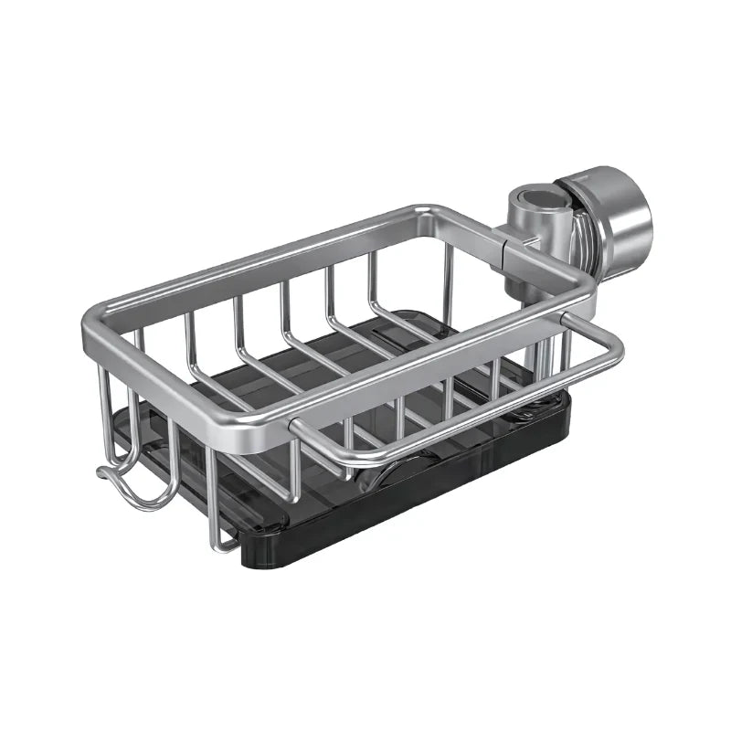 Sink Drain Rack Space-Saving Quick-Drying Aluminum