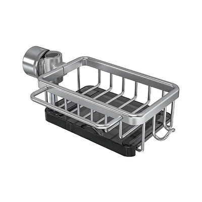 Sink Drain Rack Space-Saving Quick-Drying Aluminum