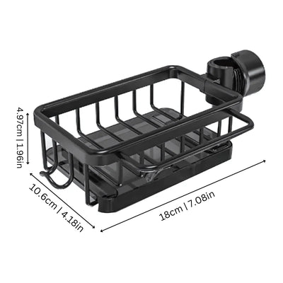 Sink Drain Rack Space-Saving Quick-Drying Aluminum