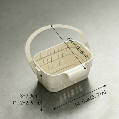 Sink Draining Basket Foldable Tool-Free Installation