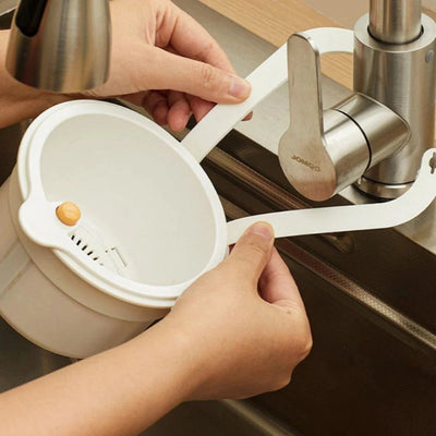 Sink Drying Basket Fast Drainage & Tool-Free Installation