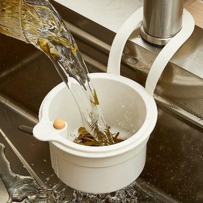 Sink Drying Basket Fast Drainage & Tool-Free Installation