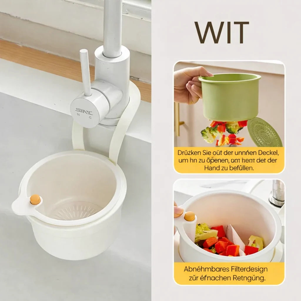 Sink Drying Basket Fast Drainage & Tool-Free Installation
