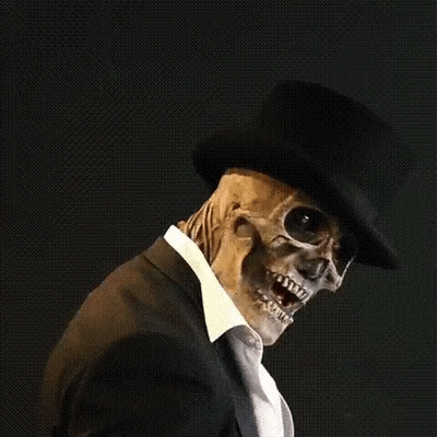Skeleton Mask Full-Face Anatomical Design Breathable Fit