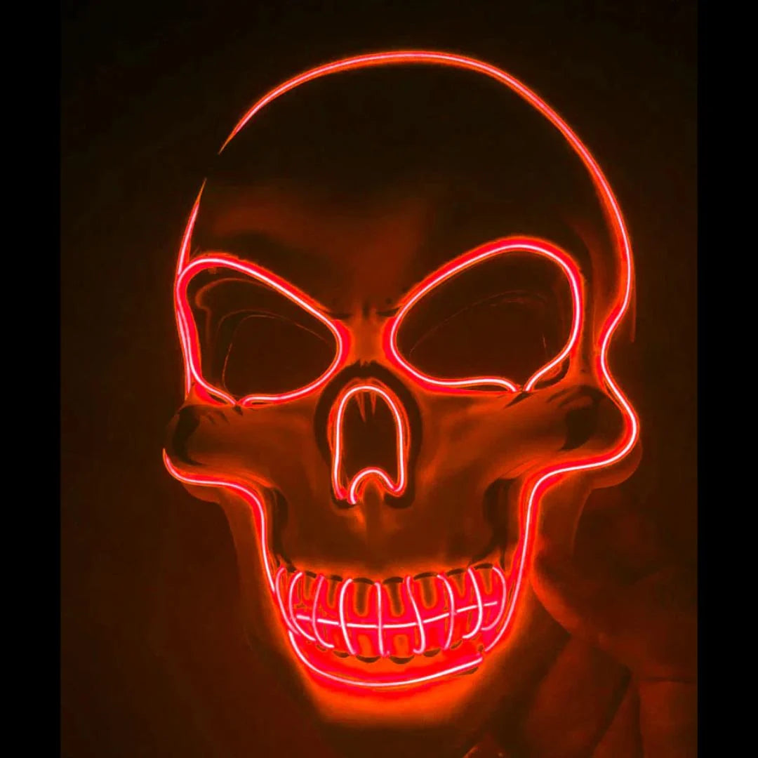 Skeleton Mask LED 10 Colors 4 Modes