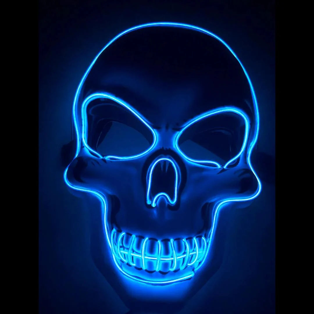 Skeleton Mask LED 10 Colors 4 Modes
