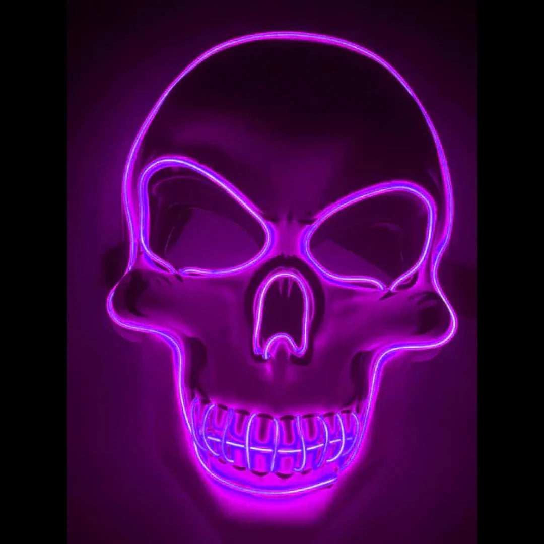 Skeleton Mask LED 10 Colors 4 Modes