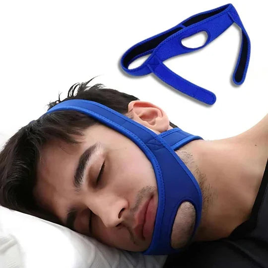 Sleep Chin Strap Adjustable Breathable Jaw Support