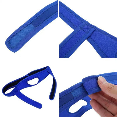 Sleep Chin Strap Adjustable Breathable Jaw Support