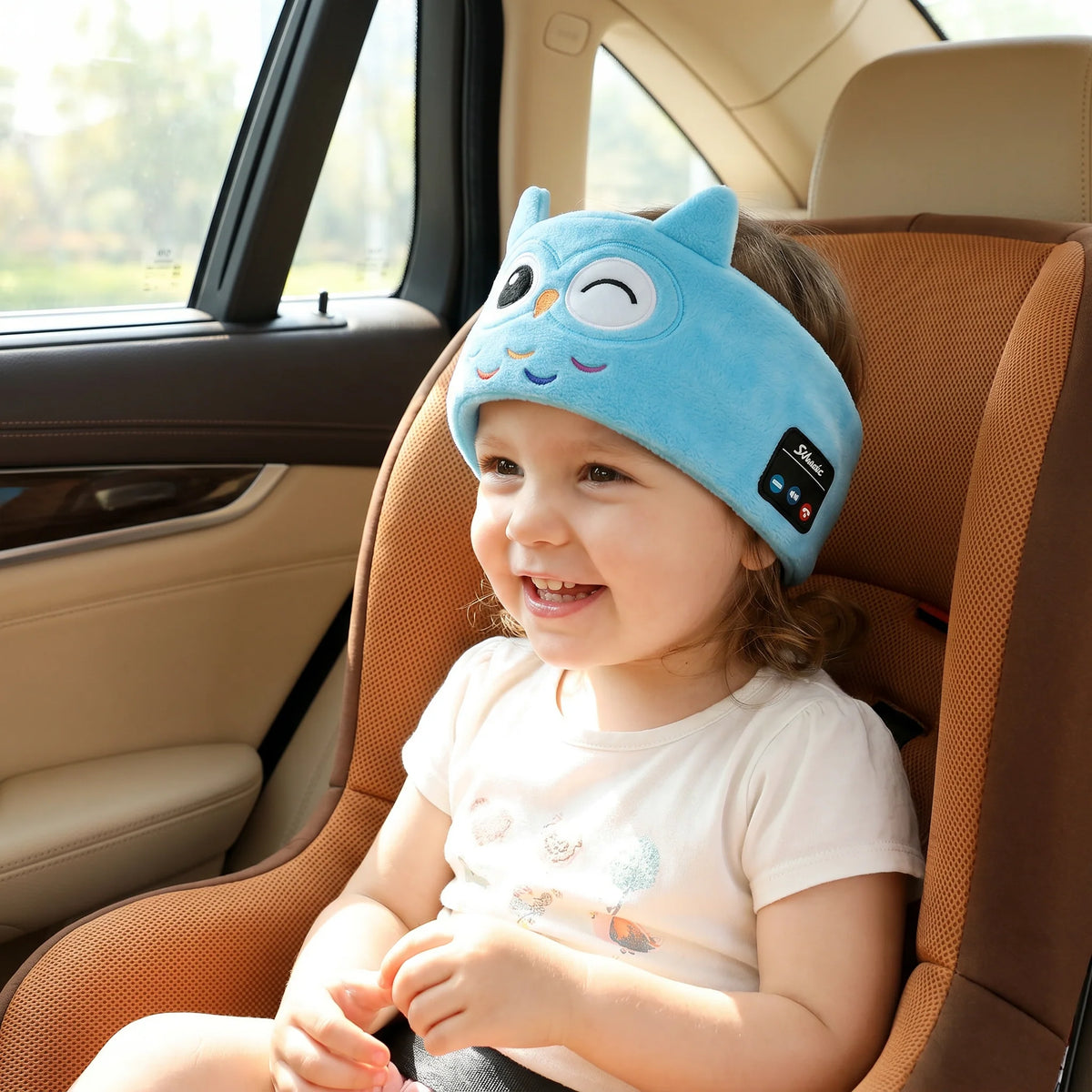 Sleep Headband Wireless Bluetooth Speakers Soft Breathable Fabric