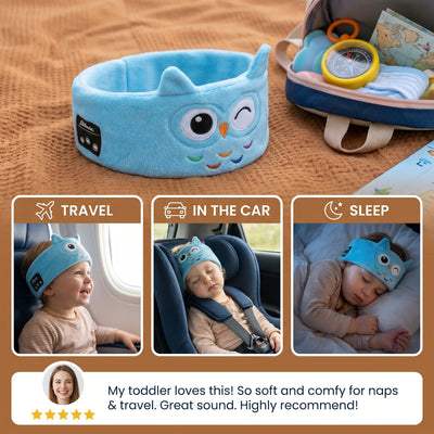 Sleep Headband Wireless Bluetooth Speakers Soft Breathable Fabric