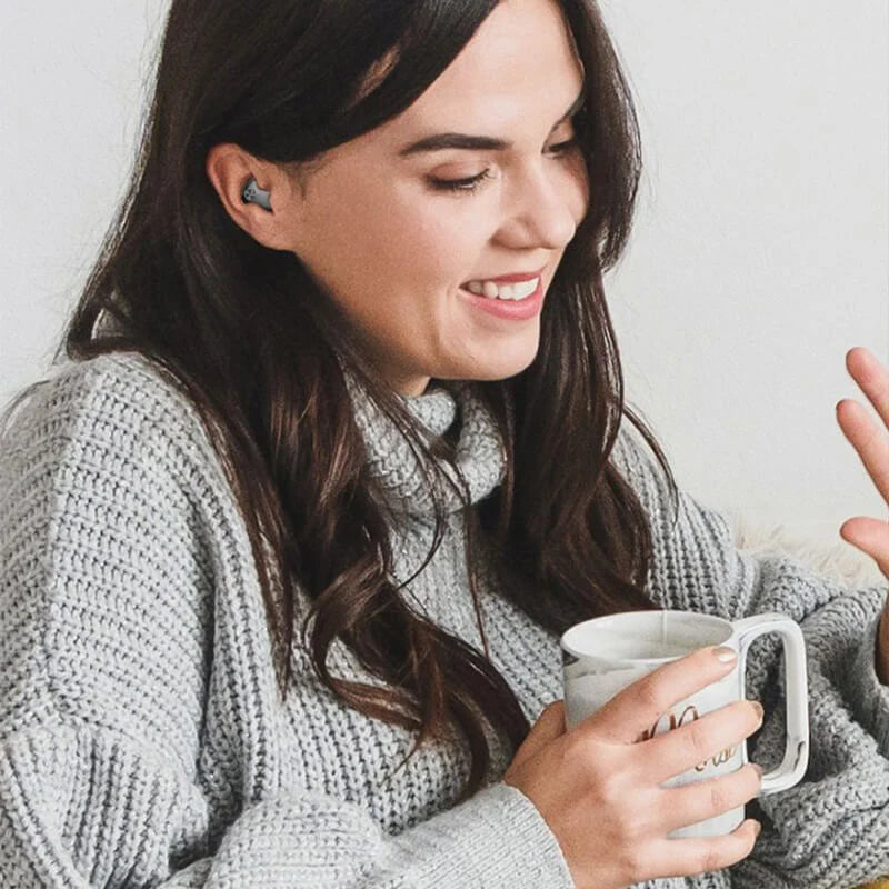 Sleep Headphones Active Noise Cancellation Ergonomic Side-Sleeper Fit 24-Hour Battery