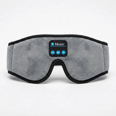 Sleep Mask 3D Contoured Blackout Bluetooth Audio Washable Fabric
