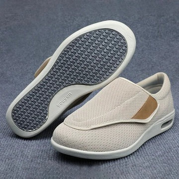 Slip-On Shoes Extra-Wide Fit Adjustable Strap Flexible Sole