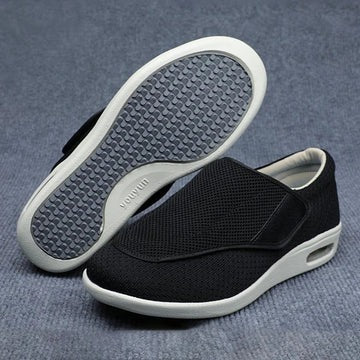 Slip-On Shoes Extra-Wide Fit Adjustable Strap Flexible Sole
