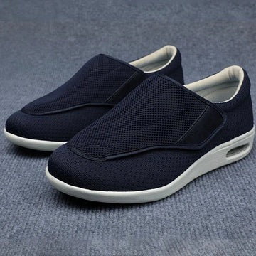 Slip-On Shoes Extra-Wide Fit Adjustable Strap Flexible Sole