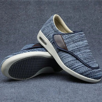 Slip-On Shoes Extra-Wide Fit Adjustable Strap Flexible Sole