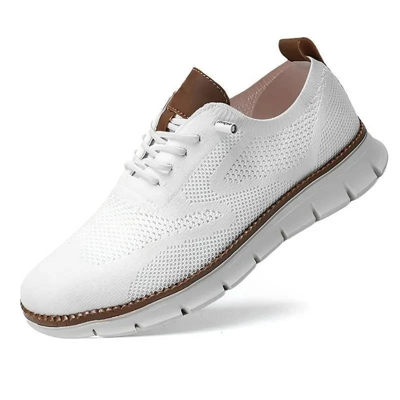 Slip-On Shoes Wide Orthopedic Toe Box Breathable Knit