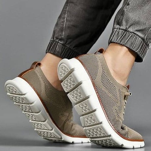 Slip-On Shoes Wide Orthopedic Toe Box Breathable Knit