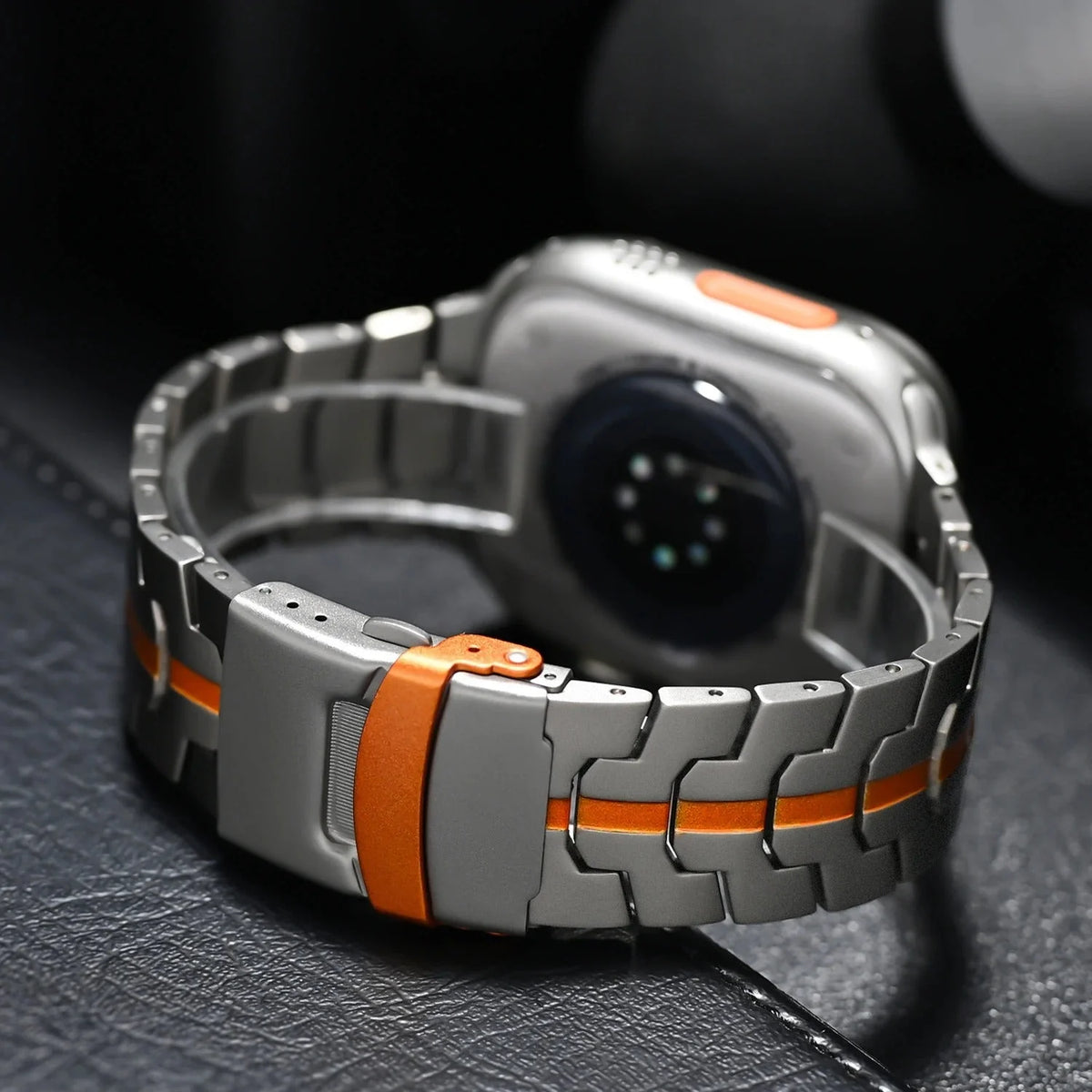 Smartwatch Band Titanium Hypoallergenic Clasp Quick Release