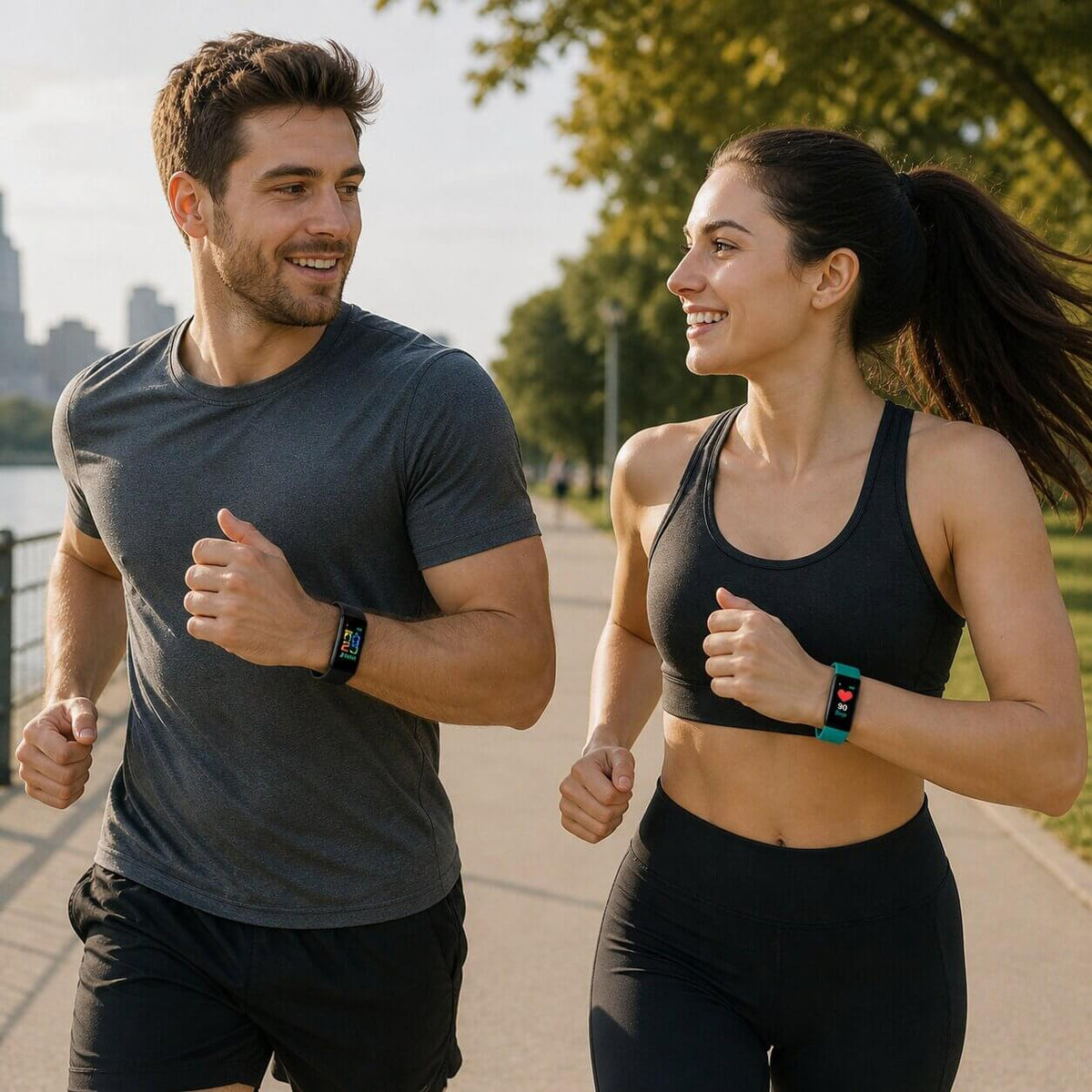 Smartwatch Large Color Screen Step & Heart Monitor