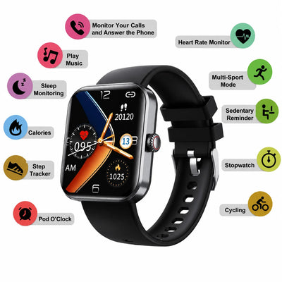 Smartwatch Non-Invasive Glucose Tracking 5-Day Battery