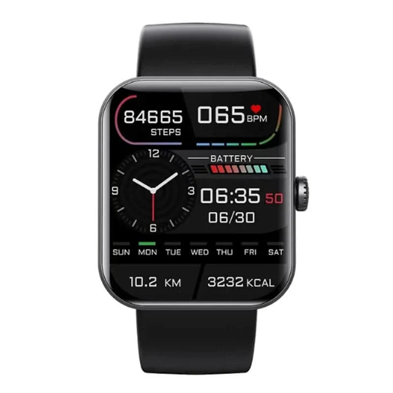 Smartwatch Non-Invasive Glucose Trends Heart Rate & Sleep Tracking