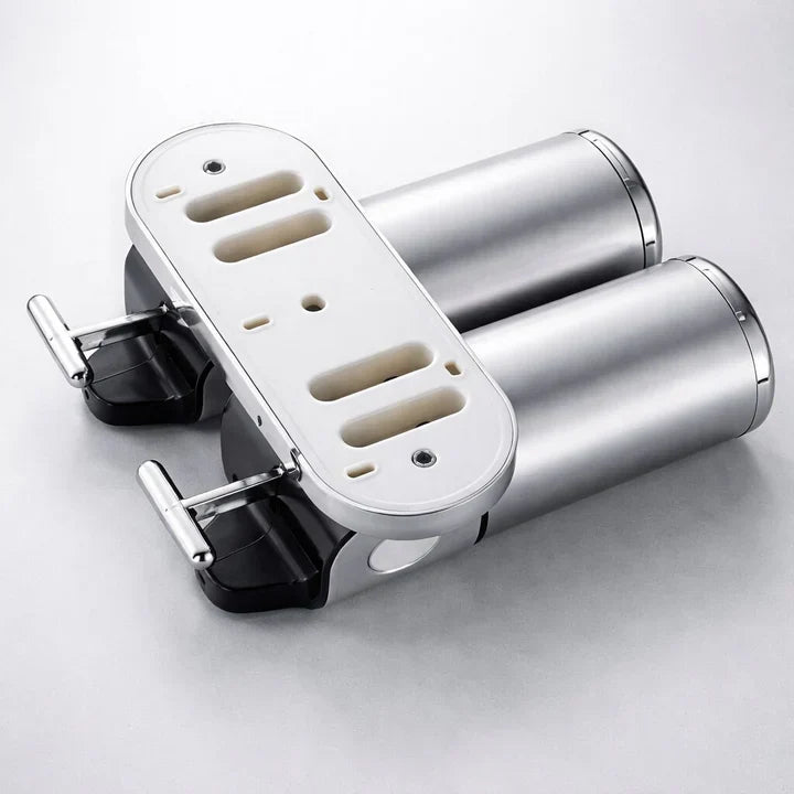 Soap Dispenser Wall-Mounted Push-Lever Fill-Level Window