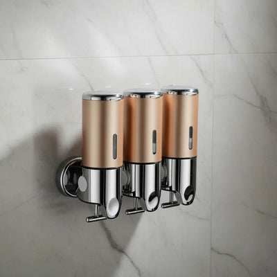 Soap Dispenser Wall-Mounted Stainless Steel Space-Saving