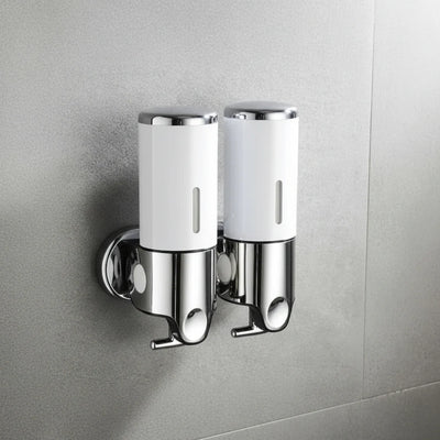Soap Dispenser Wall-Mounted Stainless Steel Space-Saving