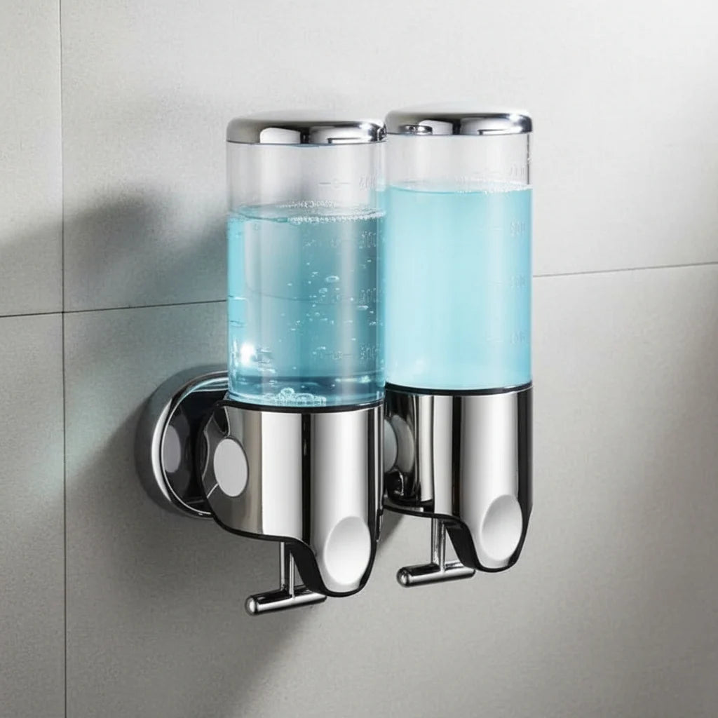 Soap Dispenser Wall-Mounted Stainless Steel Space-Saving