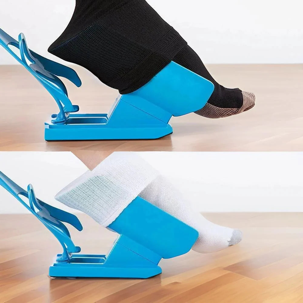 Sock Aid 26 Inch Foldable Handle & Guided Cradle