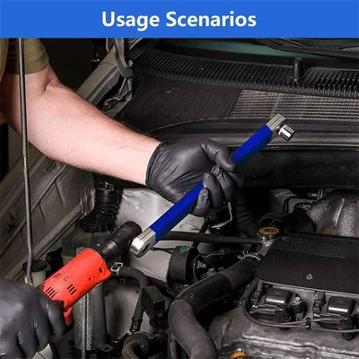 Socket Extension Long Reach Chain-Driven Adapters Included