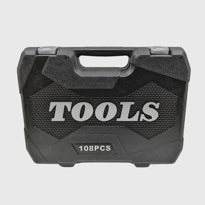 Socket Set 108-Piece Chrome-Vanadium Dual Ratchets