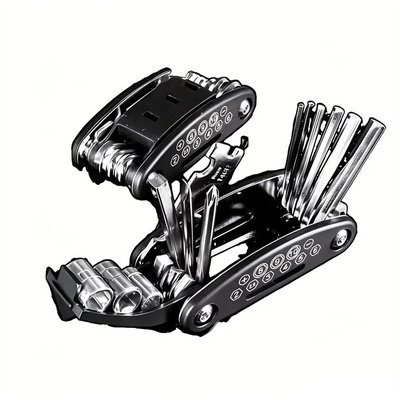 Socket Wrench 16-in-1 Rotating Head Non-Slip Grip