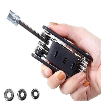 Socket Wrench 16-in-1 Rotating Head Non-Slip Grip