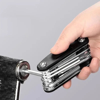 Socket Wrench 16-in-1 Rotating Head Non-Slip Grip