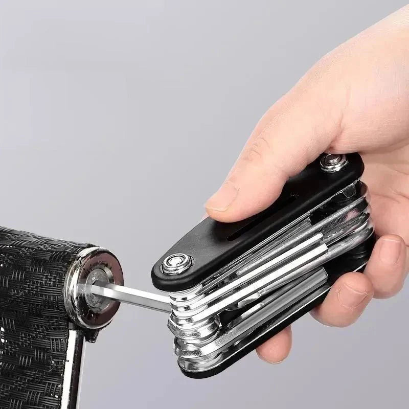 Socket Wrench 16-in-1 Rotating Head Non-Slip Grip