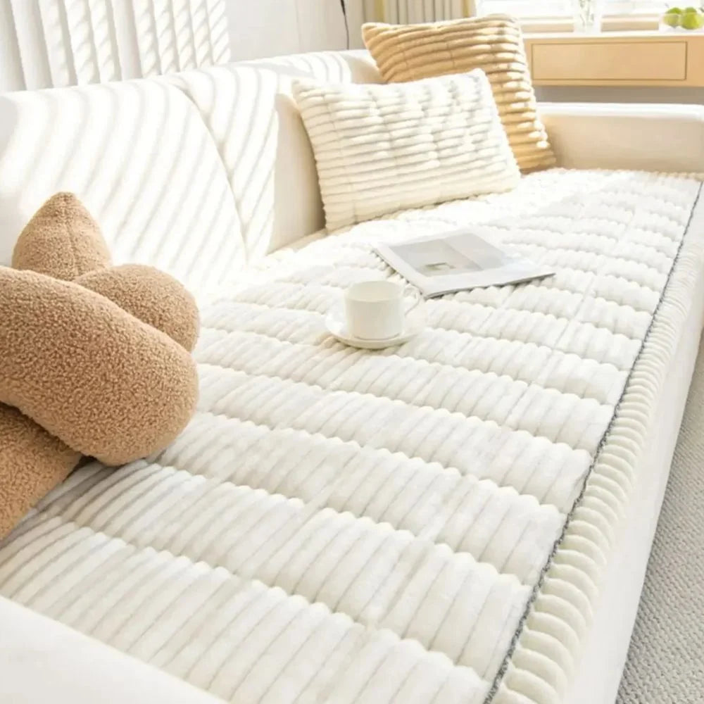 Sofa Cover Anti-Slip & Full-Wrap Machine-Washable Polyester