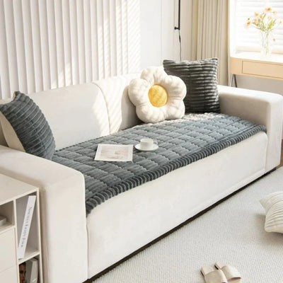 Sofa Cover Anti-Slip & Full-Wrap Machine-Washable Polyester