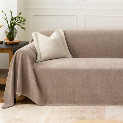 Sofa Cover Herringbone Water-Repellent Machine-Washable