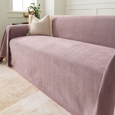 Sofa Cover Herringbone Water-Repellent Machine-Washable