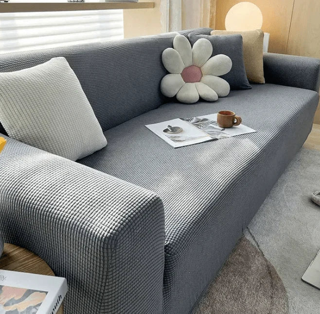 Sofa Cover Non-Slip Jacquard Pet Hair Protection Machine-Washable