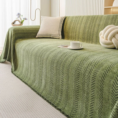 Sofa Cover Soft Chenille Scratch-Resistant Washable